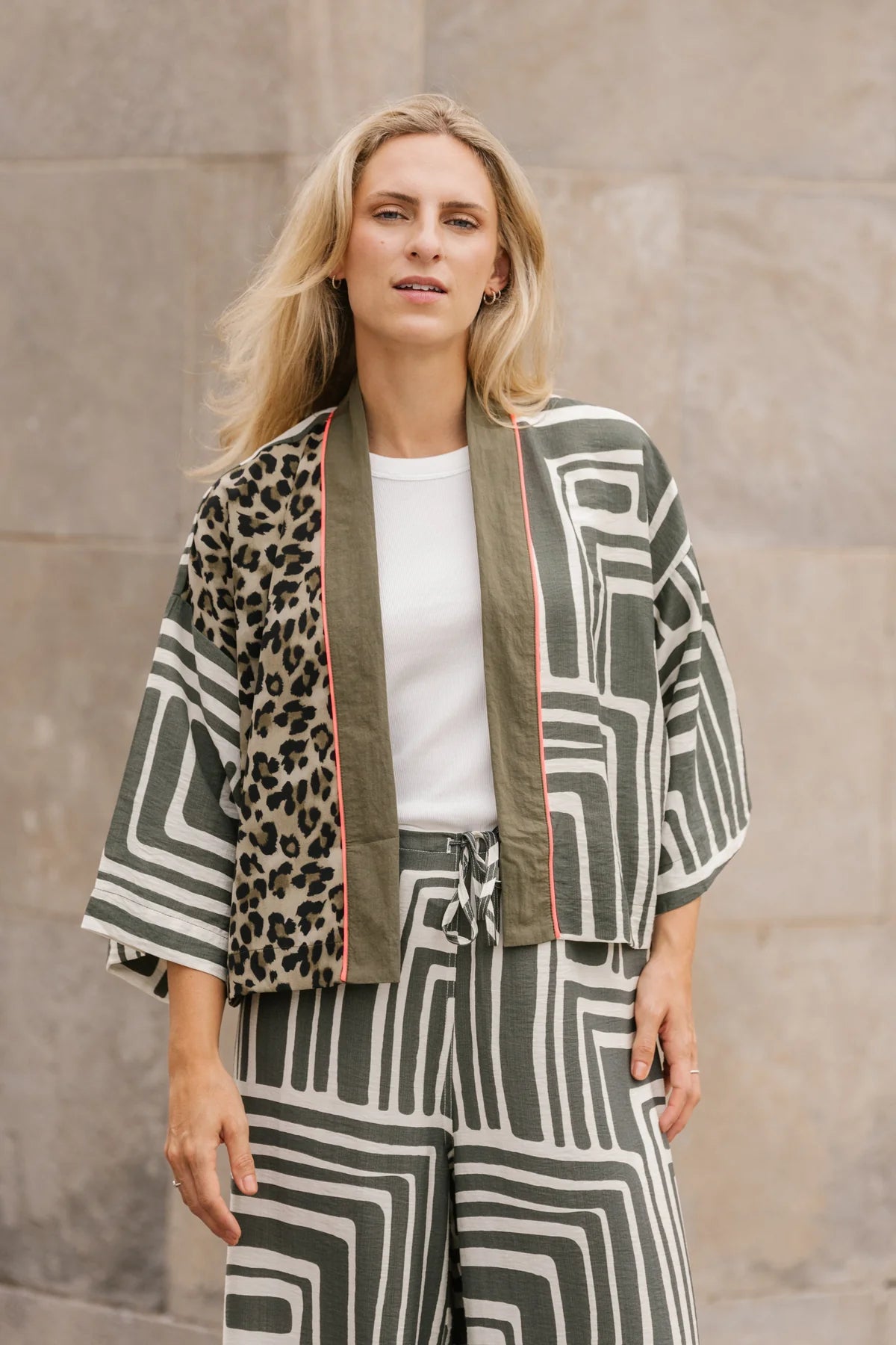 Willow Print Cardigan