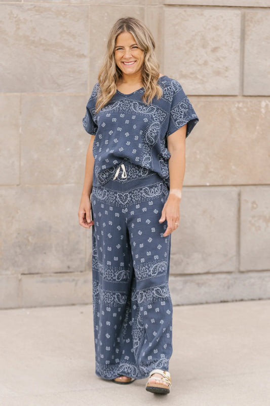 Bandana Crop Pants