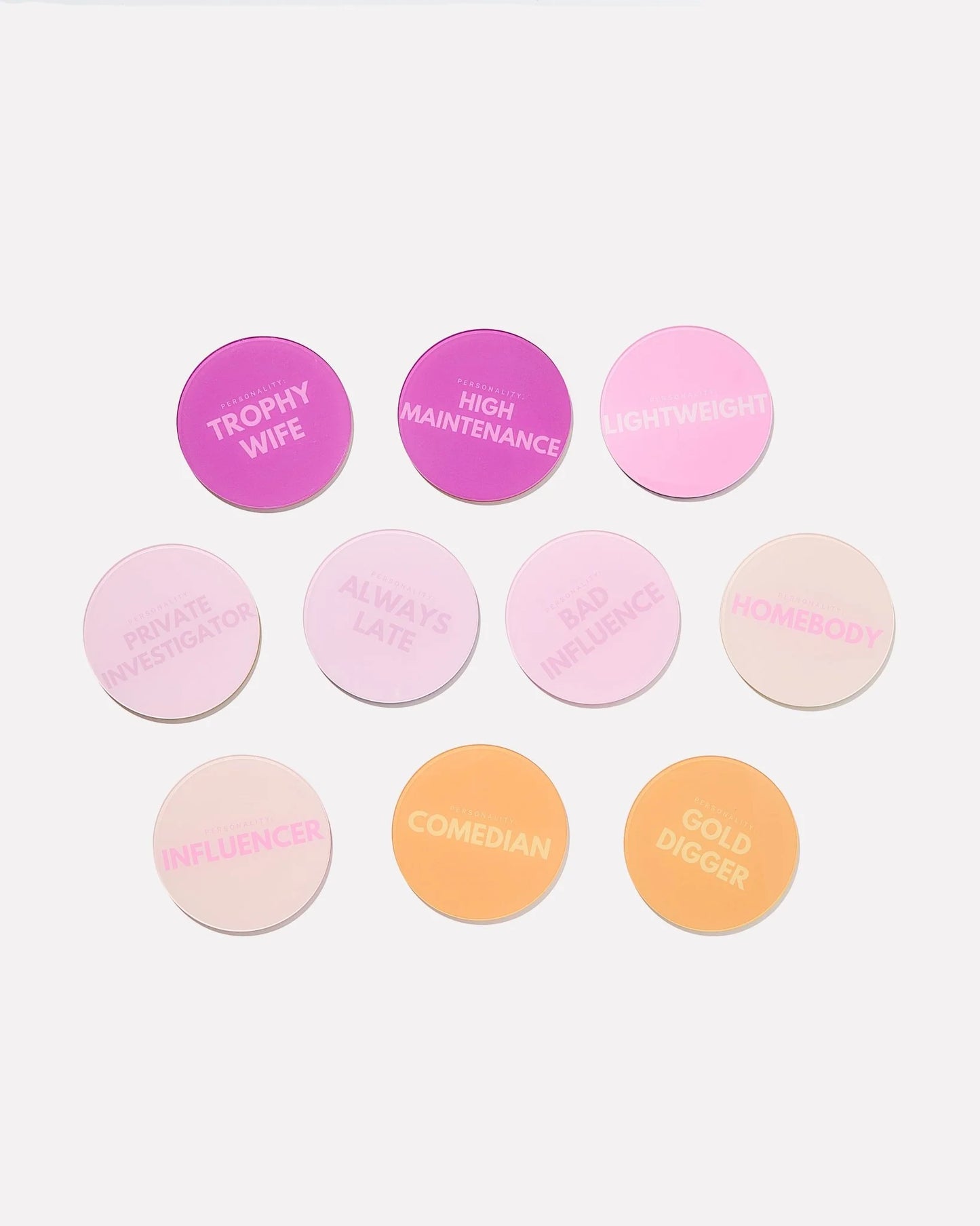 Personality Coasters