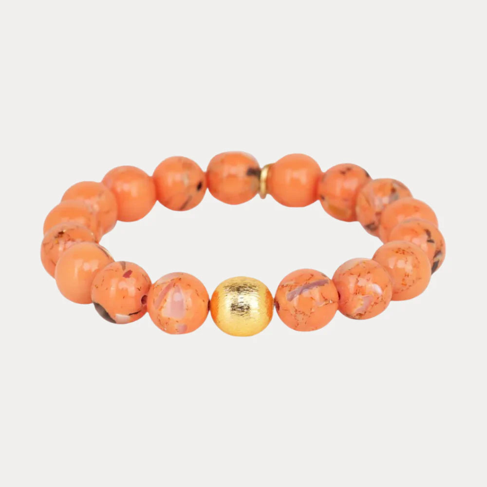 Marble Beaded Bracelet