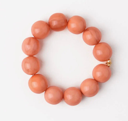 Cece Large Resin Bead Bracelet