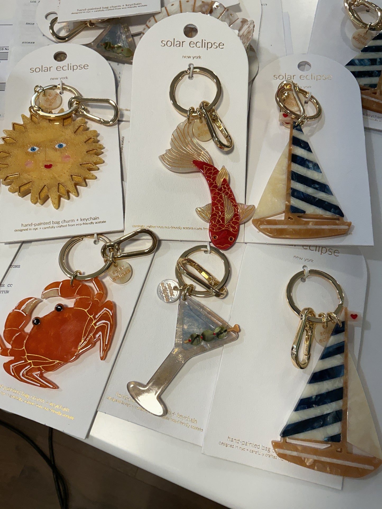 Hand-Painted Keychain