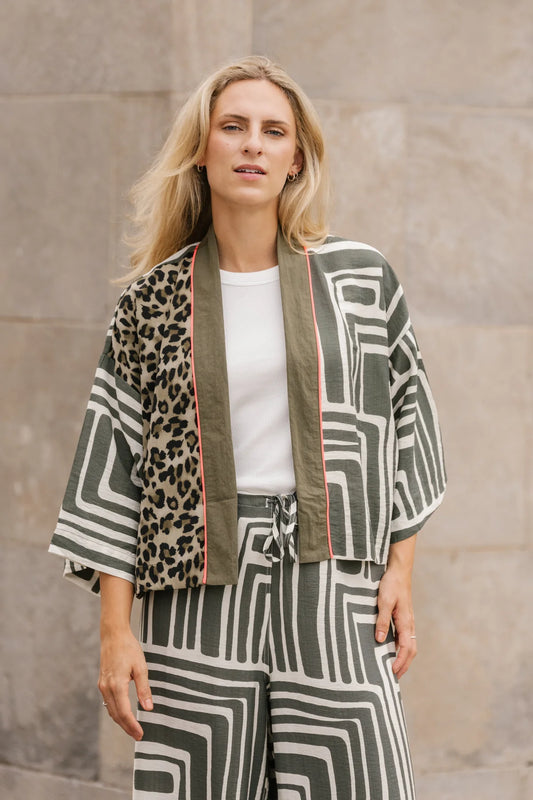 Willow Print Cardigan