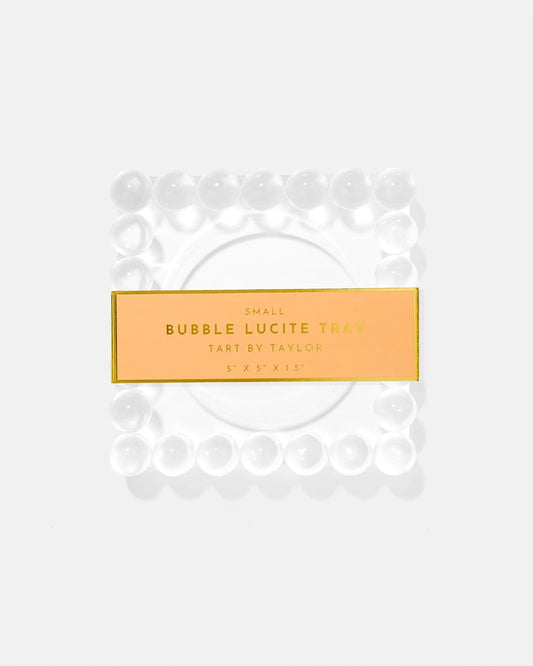 Bubble Lucite Tray