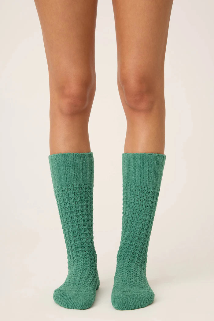 Waffle stitch Socks
