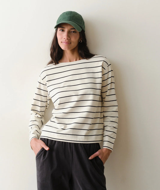 Luxe Sueded Mariner Tee