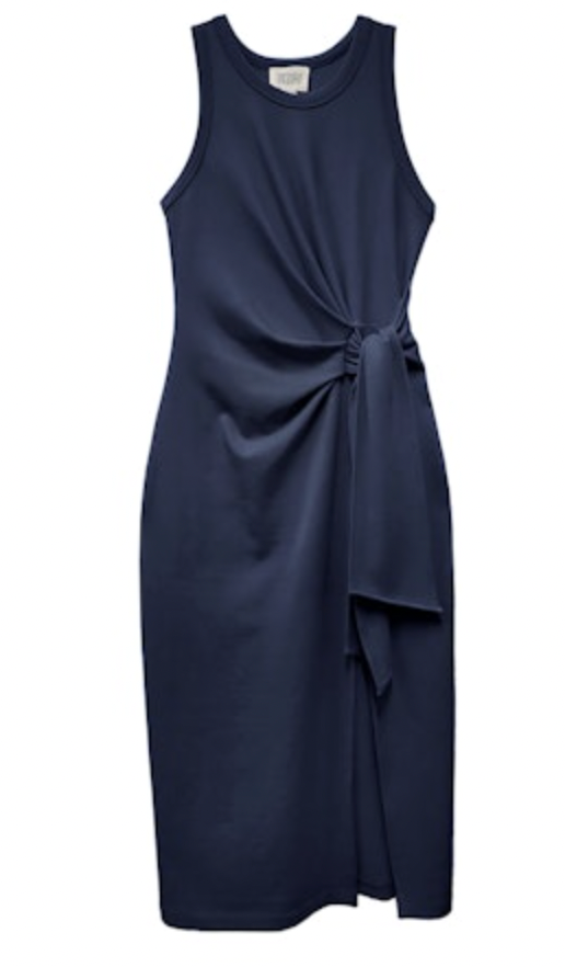 Maddie Side Knot Midi Dress