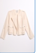 RUMBA LINEN MOTO JACKET
