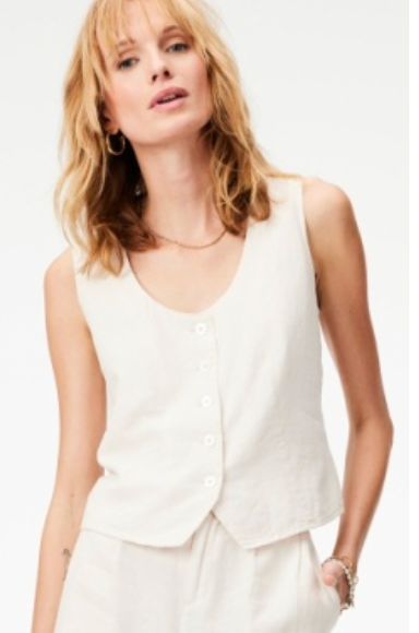 Rhumba Linen Vest