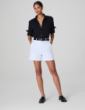 Spanx Super Smooth Stretch Twill Short 5"