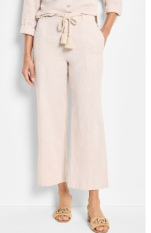 Linen Rumba Rope Belt Pant