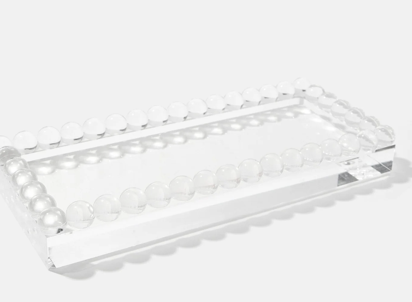 Bubble Lucite Tray