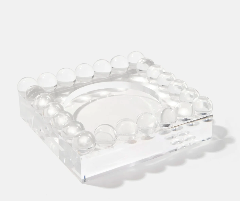 Bubble Lucite Tray