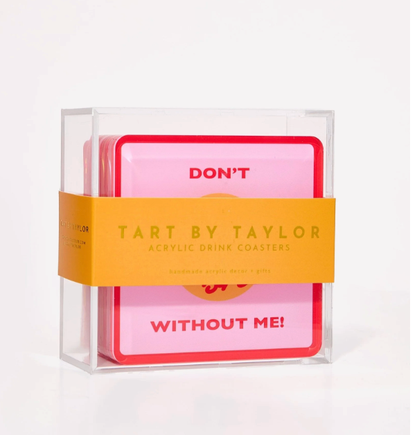 Snarky Red Coaster