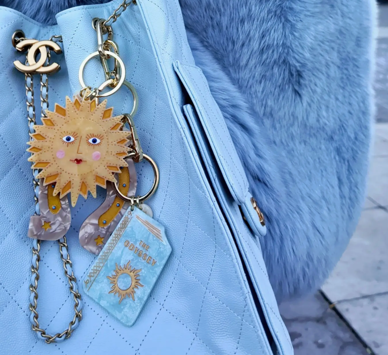 Hand-Painted Keychain
