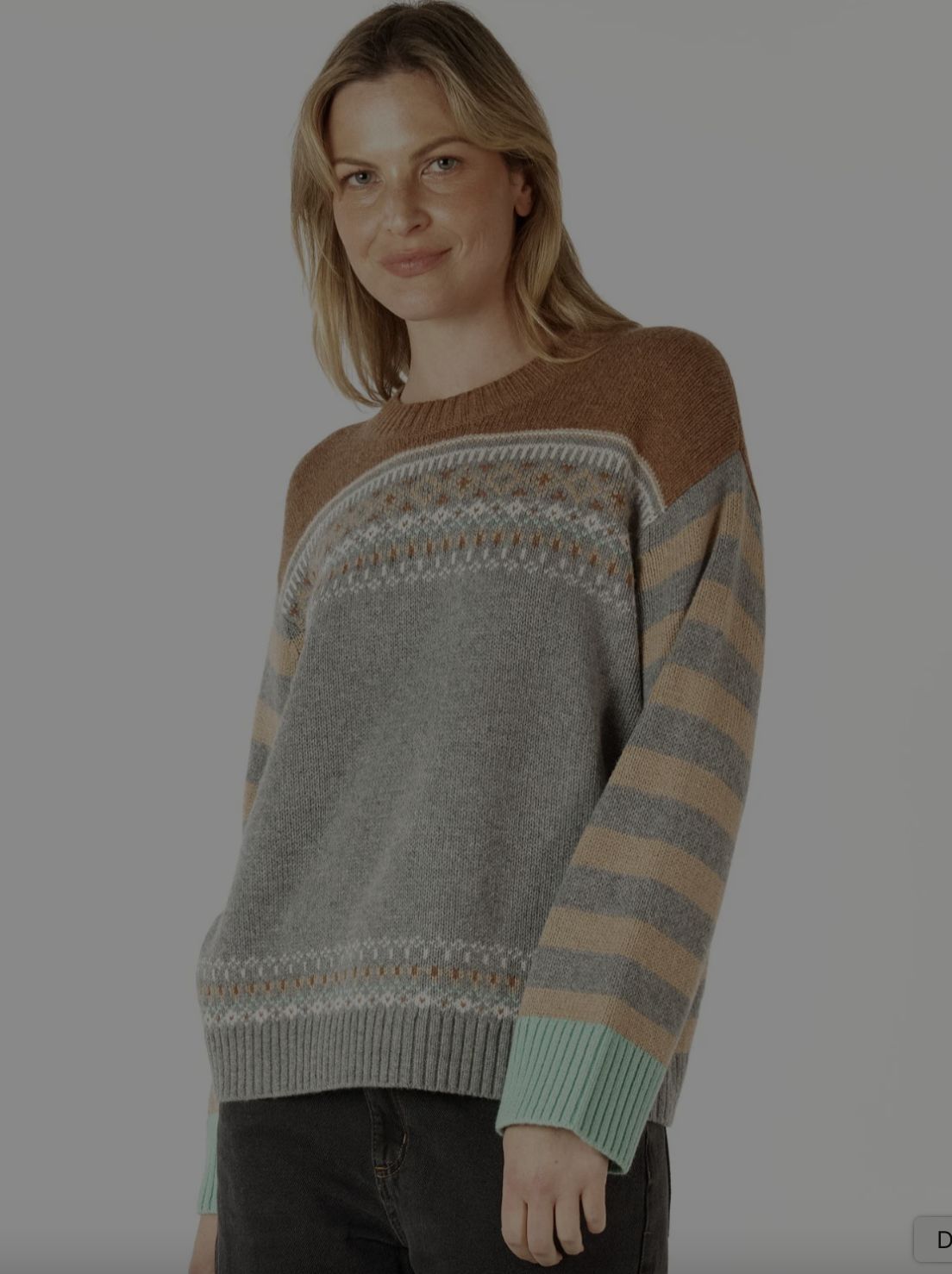 Zaket + Plover Fairisle Sweater